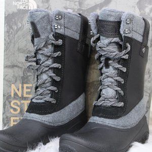 The North Face Shellista III Mid - Womens Black Boot Medium